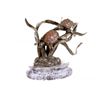Image 7 : Sea Turtles Bronze Statue on Marble Base Sculpture