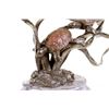 Image 9 : Sea Turtles Bronze Statue on Marble Base Sculpture