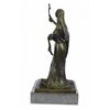 Image 3 : Bronze Statue on Marble Base Sculpture