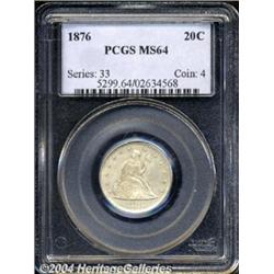 1876[20C] MS64 PCGS.