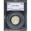 Image 1 : 1876[20C] MS64 PCGS.