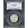 Image 1 : 1854[25C] Arrows MS63 PCGS.