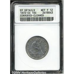 1872-CC[25C]--Corroded, Cleaned--ANACS. XF Details, Net Fine 12.