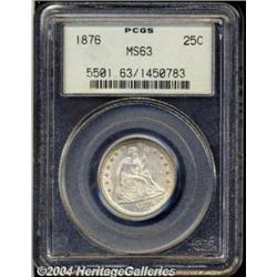 1876[25C] MS63 PCGS.