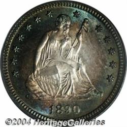 1890[25C] MS66 PCGS.