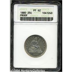1880[25C] PR62 ANACS.