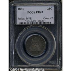 1883[25C] PR63 PCGS.