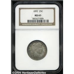 1892[25C] MS65 NGC.