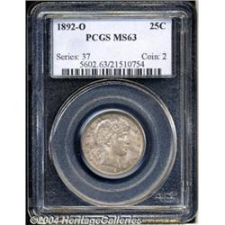 1892-O[25C] MS63 PCGS.