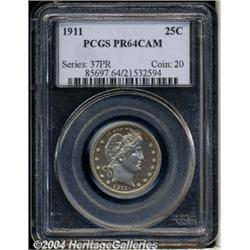1911[25C] PR64 Cameo PCGS.