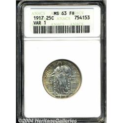 1917[25C] Type One MS63 Full Head ANACS.