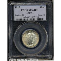 1917[25C] Type One MS64 Full Head PCGS.