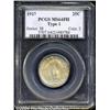 Image 1 : 1917[25C] Type One MS64 Full Head PCGS.