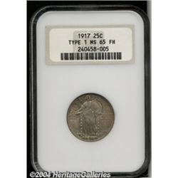 1917[25C] Type One MS65 Full Head NGC.