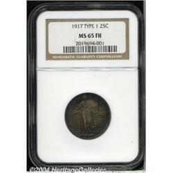 1917[25C] Type One MS65 Full Head NGC.