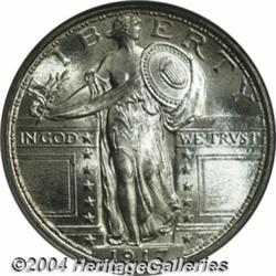 1917[25C] Type One MS67 Full Head PCGS.