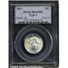 Image 3 : 1917[25C] Type One MS67 Full Head PCGS.