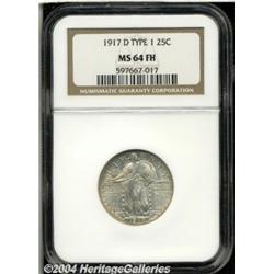 1917-D[25C] Type One MS64 Full Head NGC.
