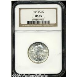 1924-D[25C] MS65 NGC.
