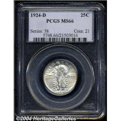 1924-D[25C] MS66 PCGS.