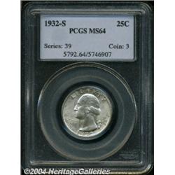 1932-S[25C] MS64 PCGS.