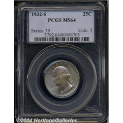 1932-S[25C] MS64 PCGS.