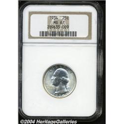 1934[25C] MS67 NGC.