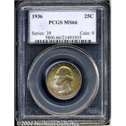 1936[25C] MS66 PCGS.