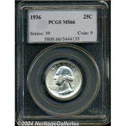1936[25C] MS66 PCGS.
