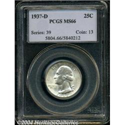 1937-D[25C] MS66 PCGS.