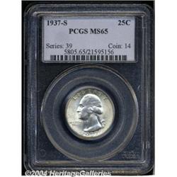 1937-S[25C] MS65 PCGS.