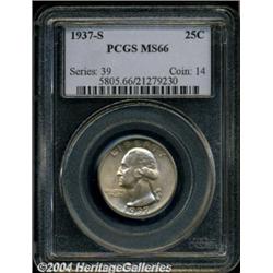 1937-S[25C] MS66 PCGS.