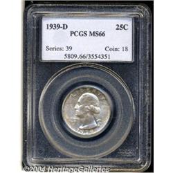 1939-D[25C] MS66 PCGS.