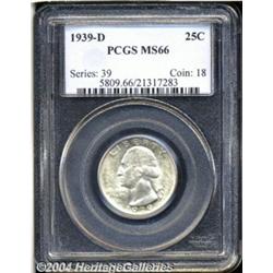 1939-D[25C] MS66 PCGS.