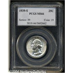 1939-S[25C] MS66 PCGS.