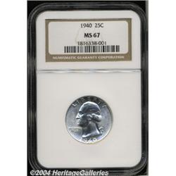 1940[25C] MS67 NGC.
