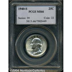 1940-S[25C] MS66 PCGS.