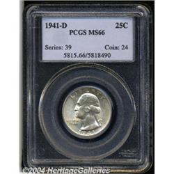 1941-D[25C] MS66 PCGS.
