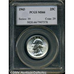 1943[25C] MS66 PCGS.