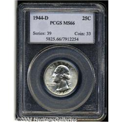 1944-D[25C] MS66 PCGS.