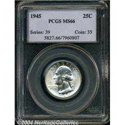 1945[25C] MS66 PCGS.
