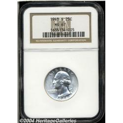 1948-S[25C] MS67 NGC.