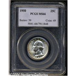 1950[25C] MS66 PCGS.