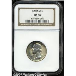 1950-S[25C] MS68 NGC.
