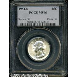 1951-S[25C] MS66 PCGS.