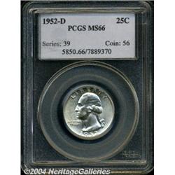 1952-D[25C] MS66 PCGS.