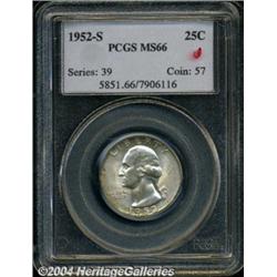 1952-S[25C] MS66 PCGS.