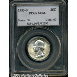 1953-S[25C] MS66 PCGS.