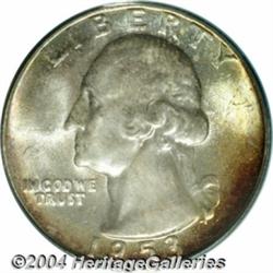 1953-S[25C] MS67 PCGS.