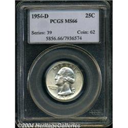 1954-D[25C] MS66 PCGS.
